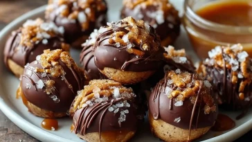 Bouchées De Praliné Salé Sans Cuisson