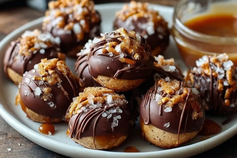 Bouchées De Praliné Salé Sans Cuisson