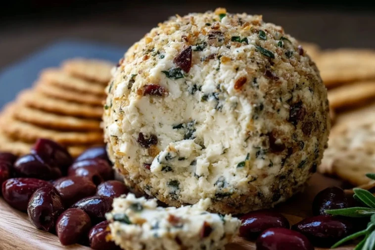 Boule De Fromage Aux Olives