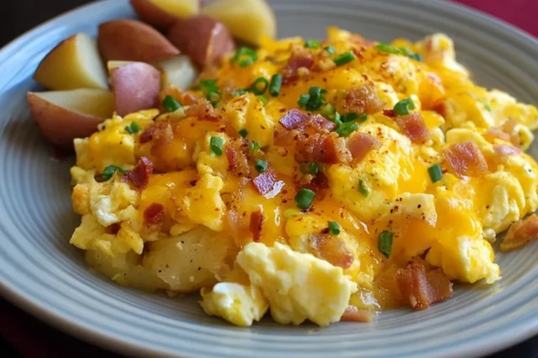 Brouillade De Pommes De Terre Au Fromage