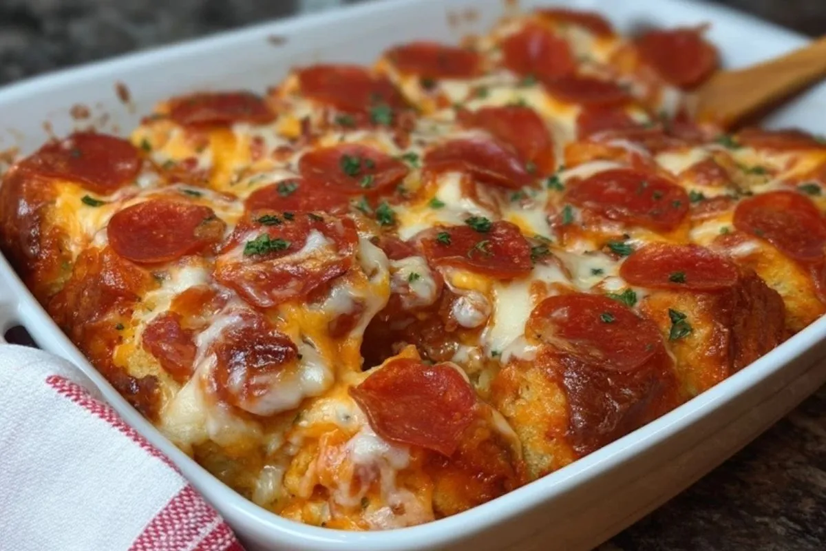 Casserole de Pizza Gourmande