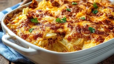 Casserole Savoureuse au Chou