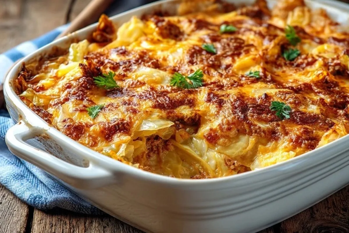 Casserole Savoureuse au Chou