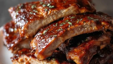 Côtes Levées Au Barbecue Sudiste