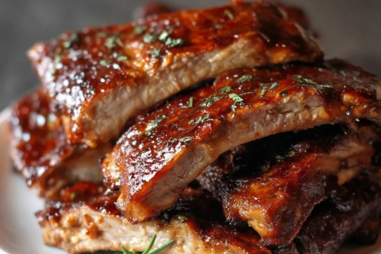 Côtes Levées Au Barbecue Sudiste