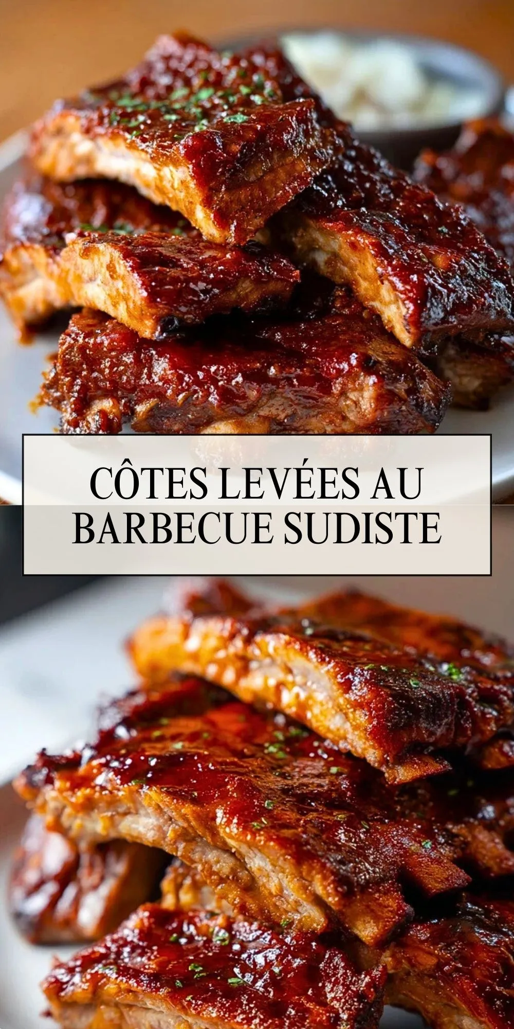 Côtes Levées Au Barbecue Sudiste - Pin 1