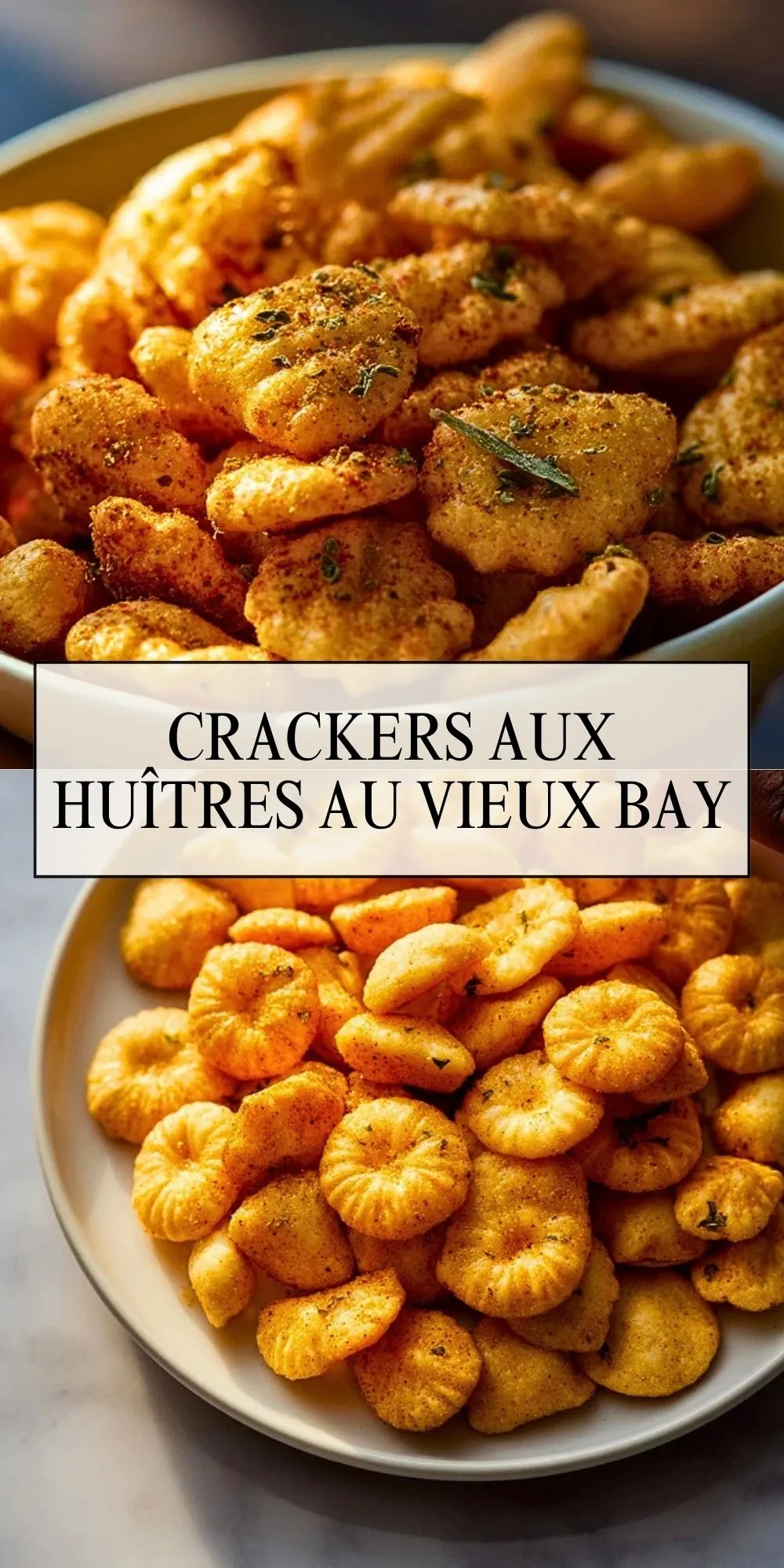 Crackers Aux Huîtres Au Vieux Bay - Pin 1