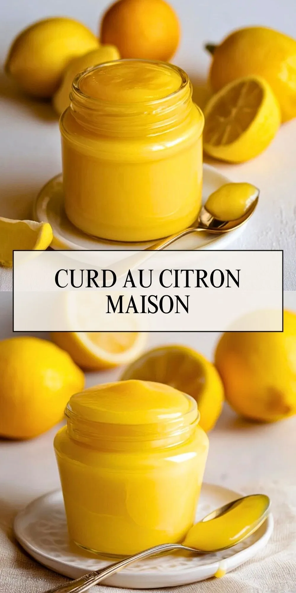 Curd Au Citron Maison - Pin 1