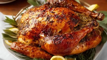 Dinde de Thanksgiving Facile