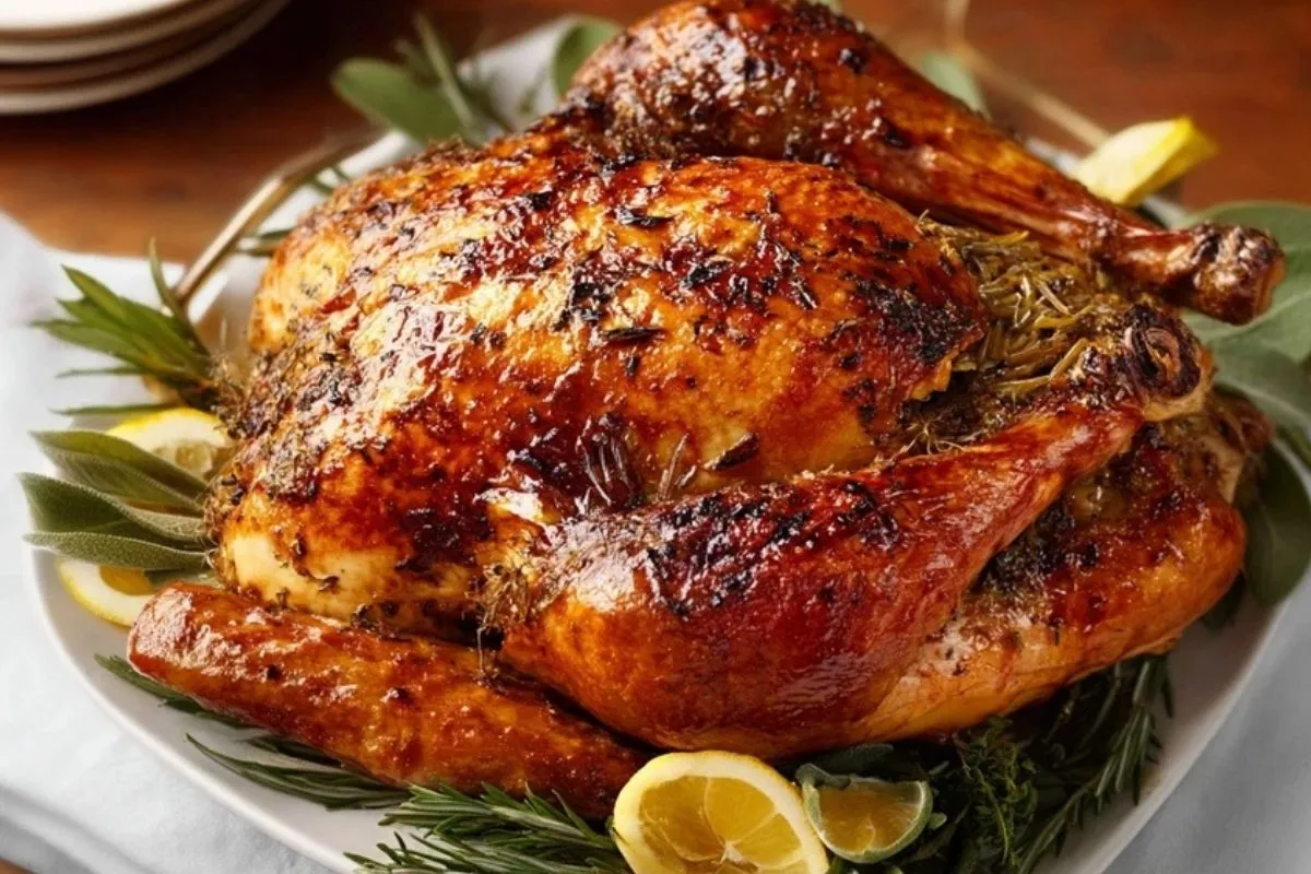 Dinde de Thanksgiving Facile