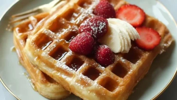 Gaufres Sans Gluten Riches En Protéines