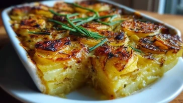 Gratin De Pommes De Terre Végétalien Sans Gluten