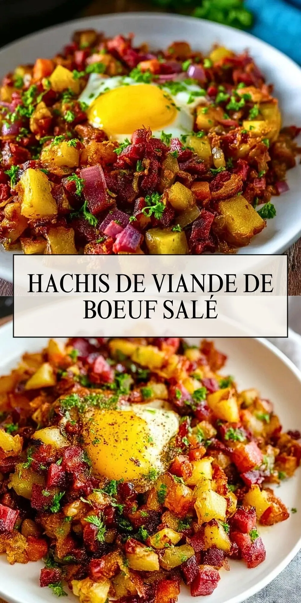 Hachis De Viande De Boeuf Salé - Pin 1