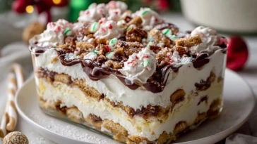 Lasagne De Biscuits De Noël Maison