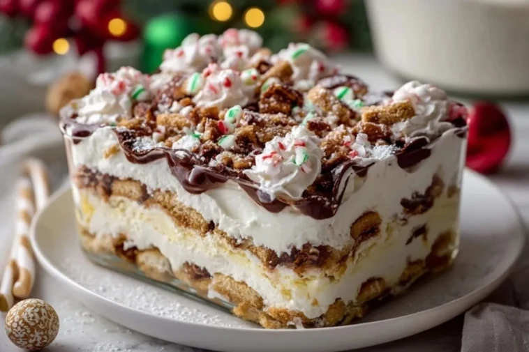 Lasagne De Biscuits De Noël Maison