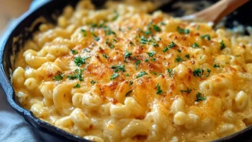 Macaroni Au Fromage Crémeux