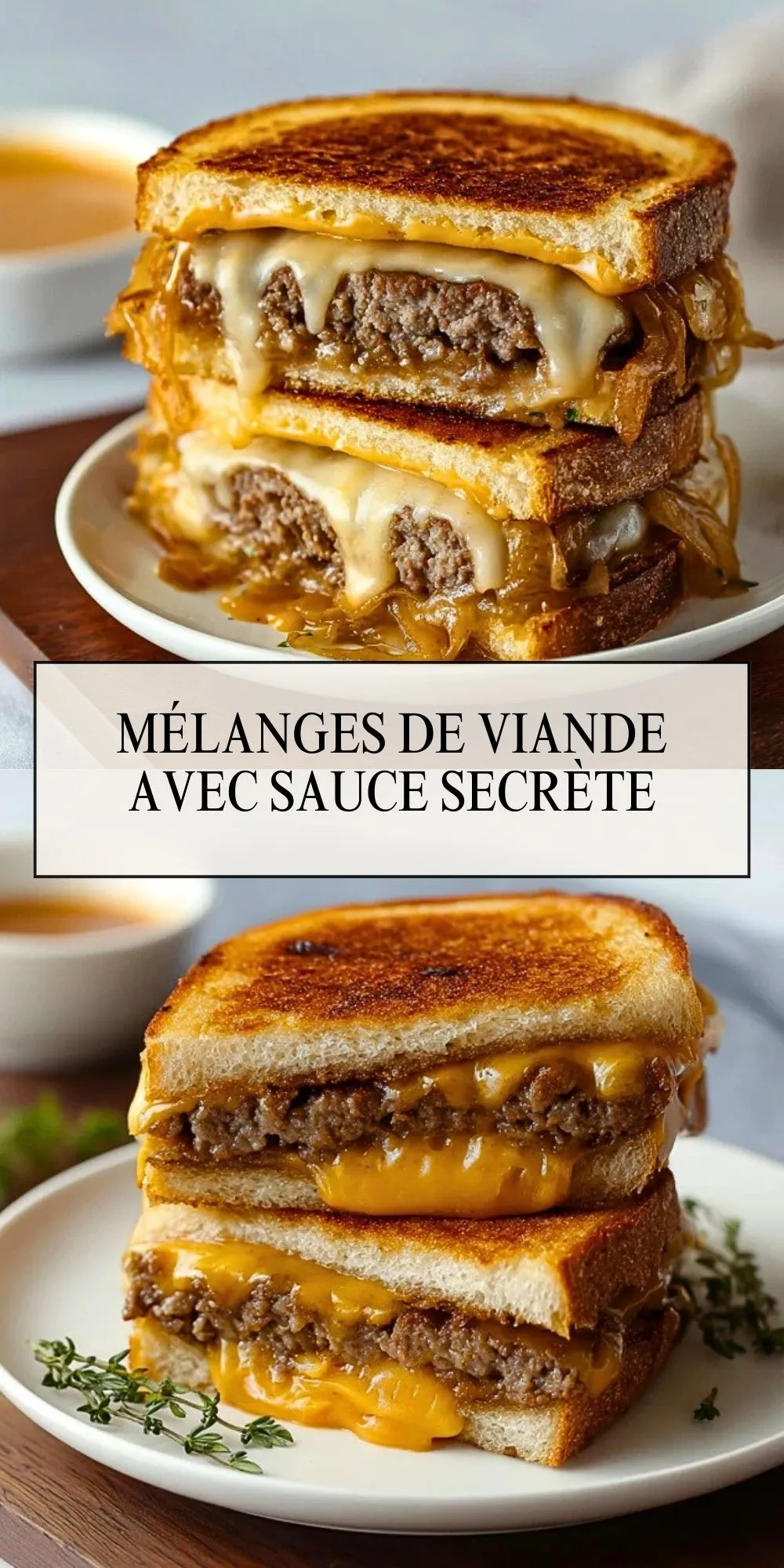 Mélanges de Viande avec Sauce Secrète - Pin 1