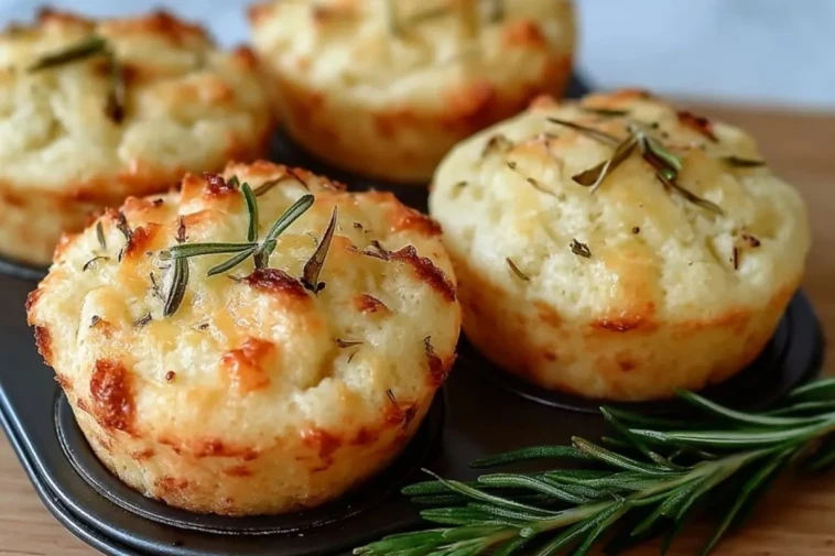 Muffins Focaccia Aérés