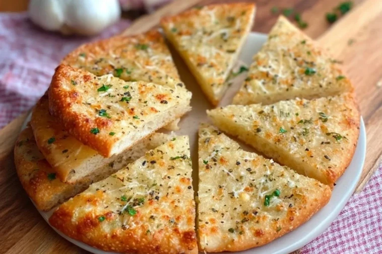 Pain À LAil Fait Avec Des Tortillas