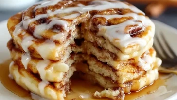 Pancakes Moelleux à la Cannelle