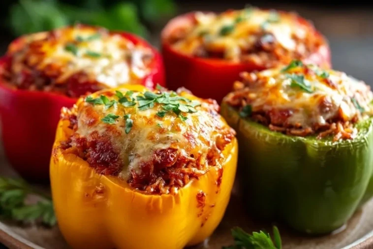 Poivrons Farcis Au Four