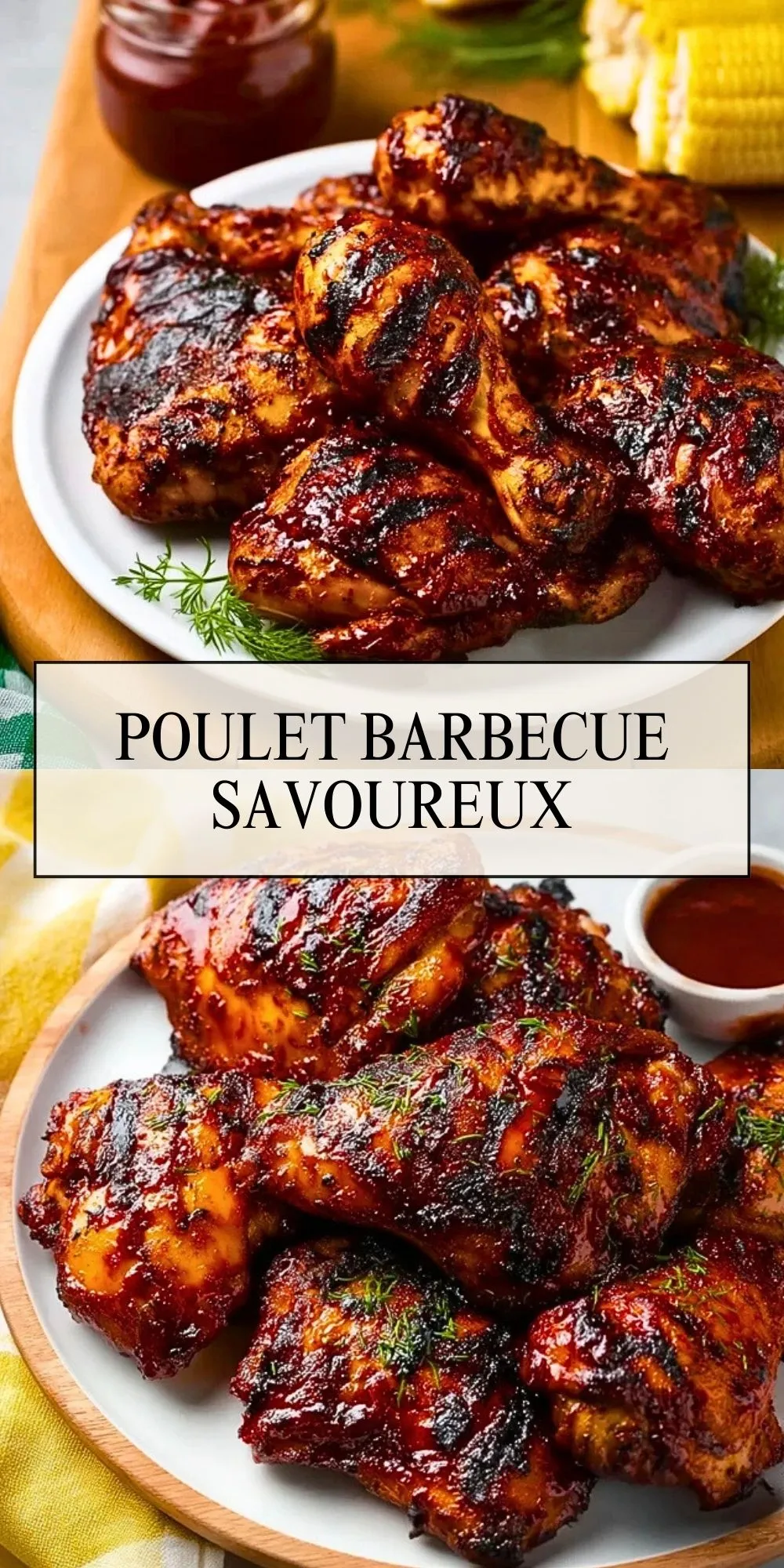 Poulet Barbecue Savoureux - Pin 1