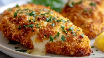 Poulet Parmesan Croûté