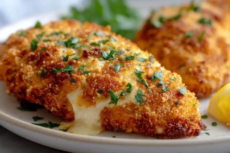 Poulet Parmesan Croûté