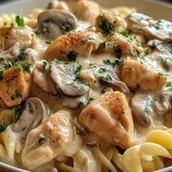 Poulet Stroganoff Crémeux