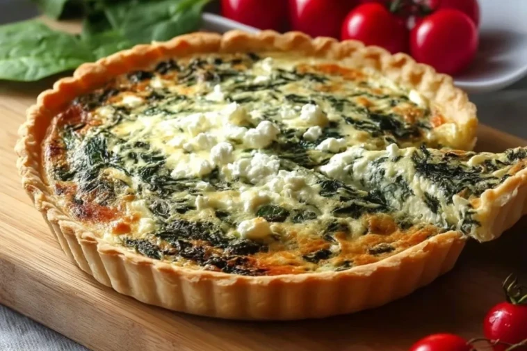 Quiche Aux Épinards Et Feta