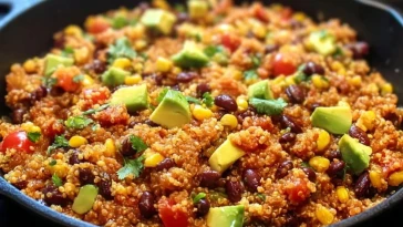 Quinoa Mexicaine En Une Seule Poêle