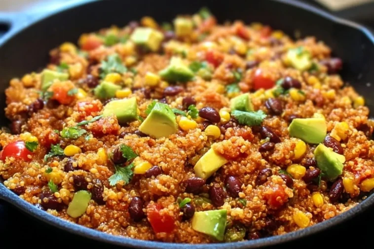 Quinoa Mexicaine En Une Seule Poêle