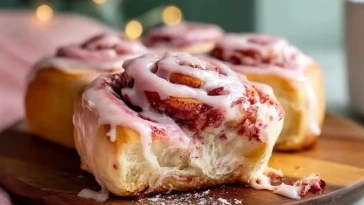 Roulés À La Cannelle Roses