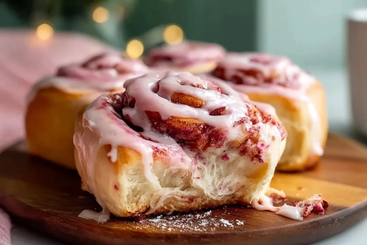 Roulés À La Cannelle Roses