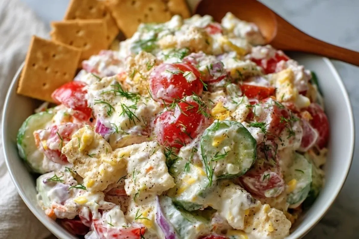 Salade de Craquelins de Géorgie