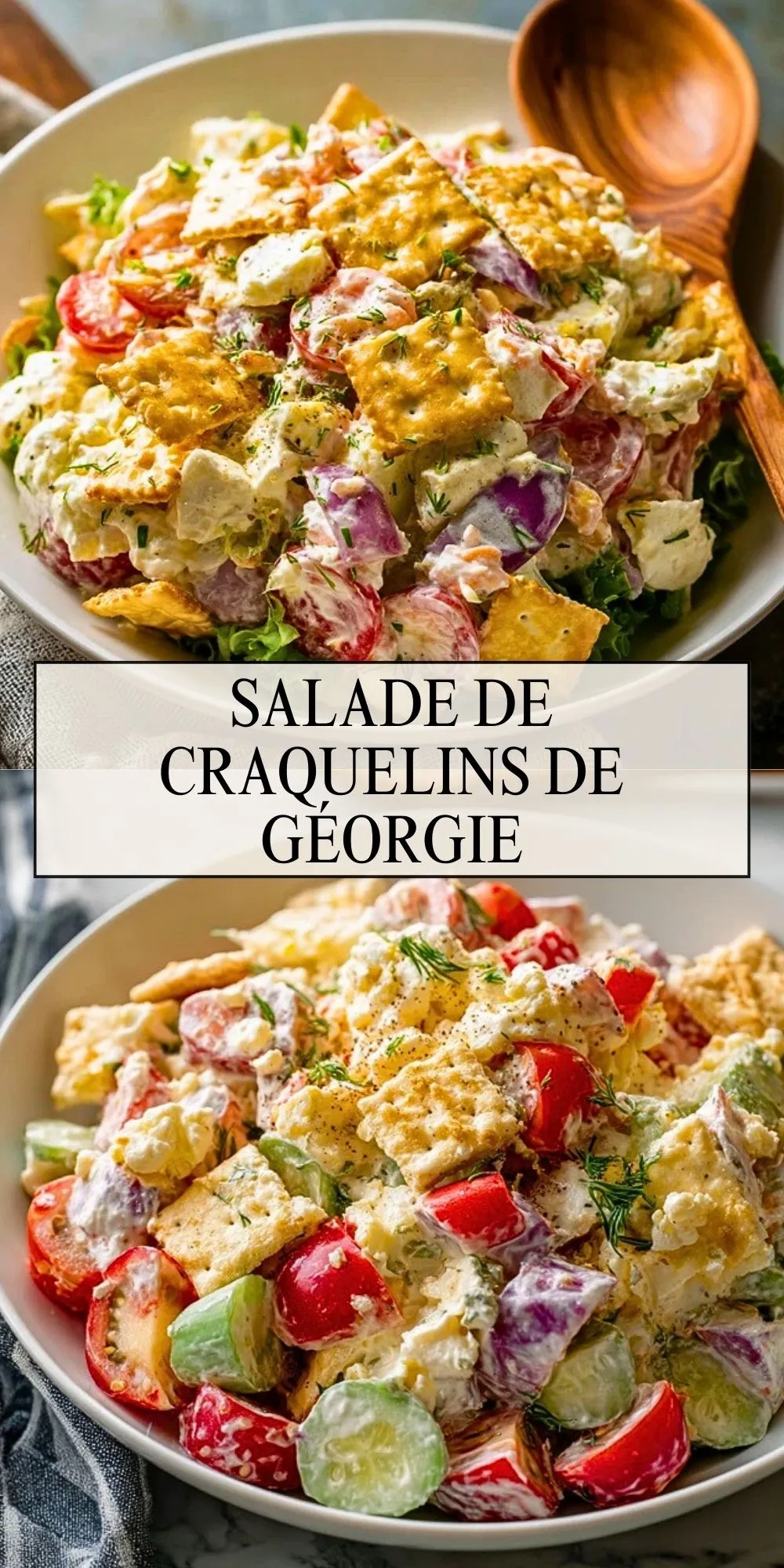 Salade de Craquelins de Géorgie - Pin 1