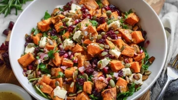 Salade De Patates Douces Rôties