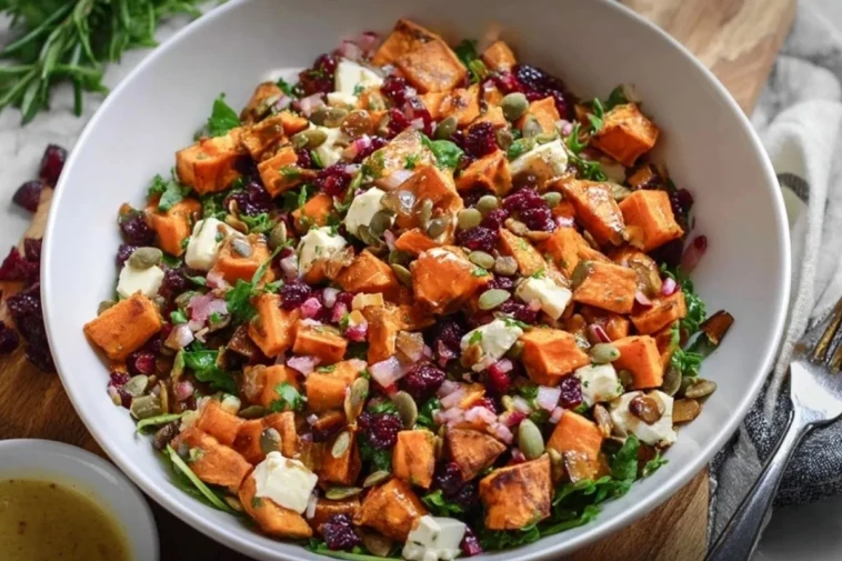 Salade De Patates Douces Rôties