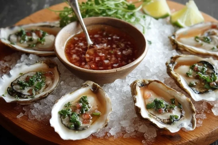 Sauce Mignonette Pour Huîtres