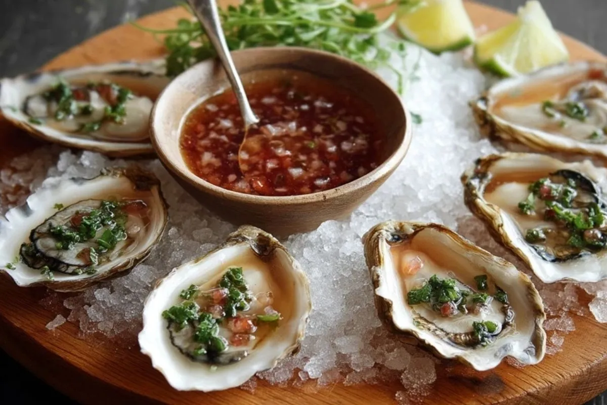 Sauce Mignonette Pour Huîtres