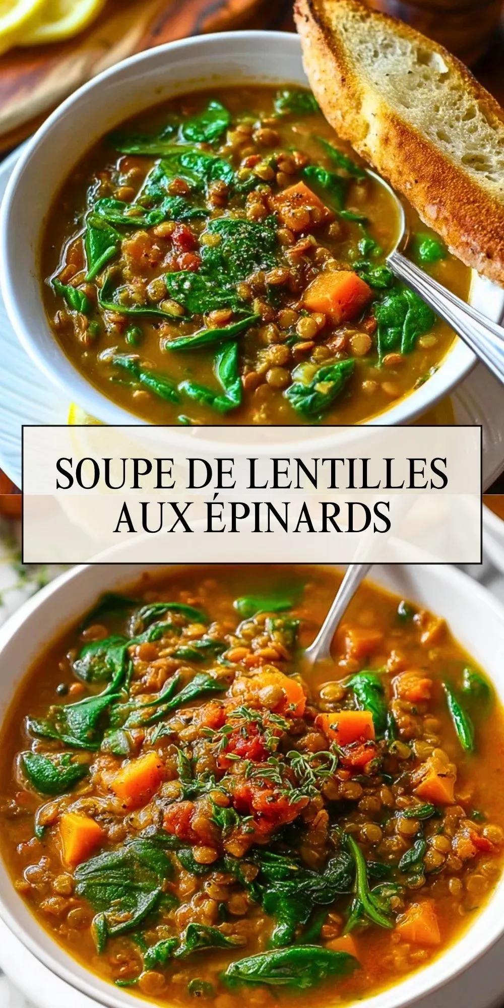 Soupe De Lentilles Aux Épinards - Pin 1 (1)