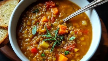 Soupe de Lentilles de Mamie