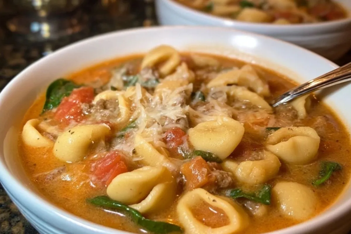 Soupe De Pâtes Crémeuse