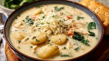 Soupe Gnocchi Au Poulet
