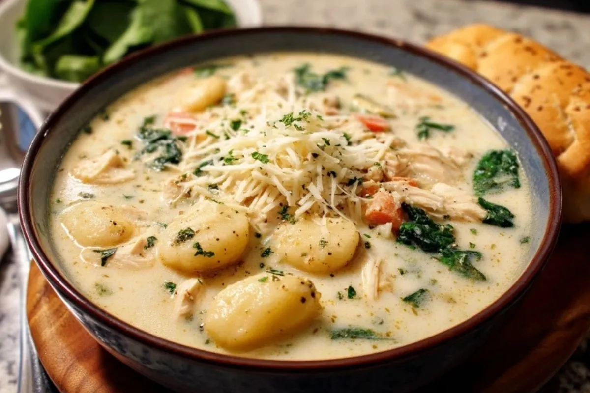 Soupe Gnocchi Au Poulet