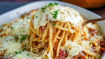 Spaghetti Alfredo Facile