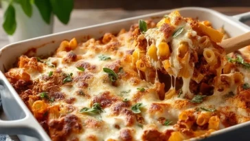 Ziti Au Fromage Cottage Riche En Protéines